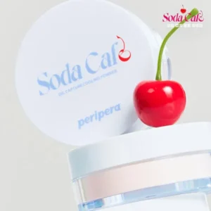 (New version - Soda Cafe) Peripera Oil Capture Cooling Powder 11G